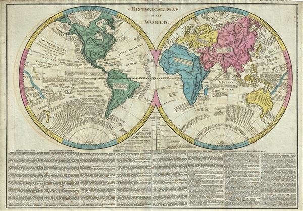 Historical Map of the World. - Main View