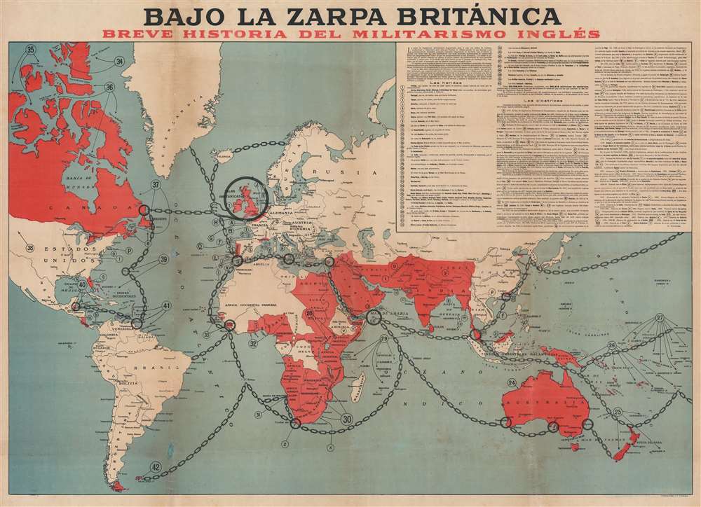 Bajo la zarpa británica, Breve historia del militarismo inglés. - Main View