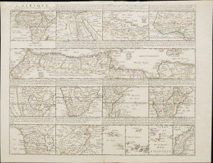 1661 Du Val Map(s) of Africa