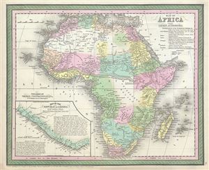 Map of Africa, from the Latest Authorities. : Geographicus Rare Antique ...