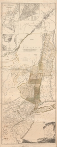 1776 Jefferys-Holland Map of New York, New Jersey, Vermont, Hudson Valley