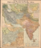 1900 Langhans Map of Afghanistan and Environs, 'Great Game' Imperial Competition