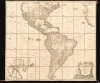 1787 Delamarche / Vaugondy Map of North America and South America - fine slipcase