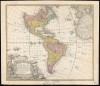 1746 / 1754 Homann Heirs Map of North America and South America