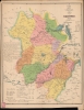 1888 Pierre / Pfister Manuscript Map of Anhui Province, China