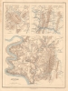 1890 Vorzet Map of Antietam, Harper's Ferry, and Cedar Mountain, U.S. Civil War