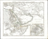 1851 Stulpnagel Map Eastern Africa, Arabia and Persia