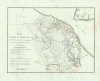 1787 Soules Map of Yorktown Showing the Final Battle of the American Revolution