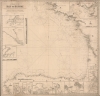 1860 Hobbs Blueback Chart of the Bay of Biscay