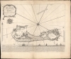 1738 Lempriere / Toms Map of Bermuda - landmark mapping of Bermuda