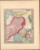 1862 Mitchell City Plan or Map of Boston, Massachusetts