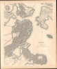 1842 S.D.U.K. City Map or Plan of Philadelphia, Pennsylvania