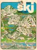 1975 Ski East / Ski dans l'Est Pictorial View of Quebec Ski Resorts