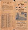 Map of Buffalo Including Cheektowaga - West Seneca - Lackawanna - City of Tonawanda - Town of Tonawanda - North Tonawanda - Amherst - Grand Island - Niagara Falls, U.S.A. and Canada Fort Erie, Canada. - Alternate View 2 Thumbnail