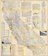 Outline Geologic Map of California Showing Locations of Quicksilver Properties. - Main View Thumbnail