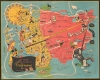 1947 Arnold Humorous Pictorial Map of California and the United States