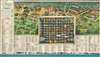 1948 McCall Pictorial Map of Chicago and the Loop