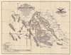 1892 Flores Map of Coahuila and Chihuahua, Mexico-Texas Border