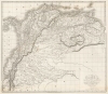 1825 Sidney Hall Map of Gran Colombia