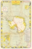 1957 Geographia and 'Daily Telegraph' Pictorial Map of Antarctica