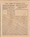 1920 Colored Masonic Map of David City, Florida (Proposed African-American town near Jacksonville)