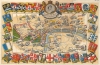 Route Map of the Coronation of Her Majesty Queen Elizabeth II Head of the Commonwealth. - Main View Thumbnail