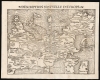 1540 / 1568 Munster Map of Europe (1st block)