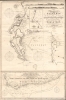 A Chart of False Bay Surveyed by Order of Rear Admiral Stopford, Commander in Chief at the Cape of Good Hope, by P. W. Gawthorpe, Master of His Majesty's Ship Lion, 1812; to which is added Table Bay, with Cape Town and its Environs. - Main View Thumbnail