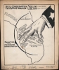 1952 Manuscript Political Cartoon Map of Florida and Dept. of Agriculture Spending