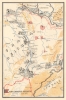 1941 Kürzl and Brinkman German World War II Route Map of the French Campaign