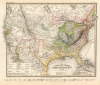 1853 Meyer and Radefeld Geological Map of the United States