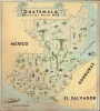 1945 Neutze / Arimany Pictorial Map of Guatemala