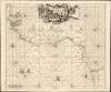 1675 De Wit Map of the Guinea Coast of Africa