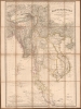 1832 Berghaus 'Atlas von Asia' Map of Southeast Asia: Thailand, Malaya, Cambodia, Vietnam, Burma