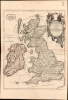 1700 Petrini Map of the British Isles (unrecorded first state)