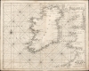 1690 John Seller Nautical Chart of Ireland, the Irish Sea, and St. George's Channel