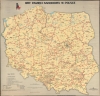 1977 Polish Map of Chambers of National Remembrance (Izby Pamięci Narodowej) in Poland