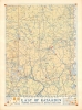 1964 Phillips Map of Katahdin and Baxter State Park, Maine