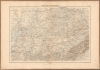 1890 Vorzet Map of Kentucky, Tennessee, and Environs, U.S. Civil War