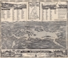 Lake Winnipesaukee New Hampshire Pictorial Map. / Lake Winnipesaukee Navigation and Fishing Chart. - Main View Thumbnail