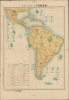 ラテンアメリカ資源要圖 / [Natural Resource Map of Latin America]. - Main View Thumbnail