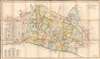 1885 Collingridge City Map or Plan of the City of London