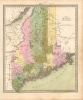 1842 Greenleaf Map of Maine