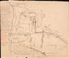 1865 Lyon Manuscript Map of the Battle of Shiloh Drawn by a Union Soldier