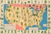 Medicinal Plant Map of the United States of America. - Main View Thumbnail