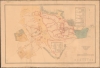 1880 Sherif Abd al-Muṭṭalib Manuscript Map of Medina (Madinah), Saudi Arabia