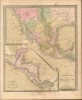 1842 Greenleaf Map of Mexico and Republic pre-Compromise Texas