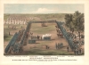 1863 Endicott View of the Civil War Execution of a Highwayman, w/ Colored Regiments