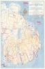 1975 Phillips Map of Acadia National Park, Mount Desert Island, Maine (2 Sided)