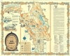 1963 Weld Wilkie Pictorial Map of Napa County, California